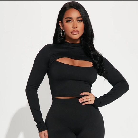 Fashion Nova Baddie On The Go Top NWT Small - Picture 1 of 8